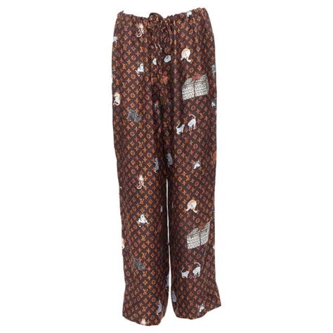 louis vuitton pyjama pants|louis vuitton silk pajamas.